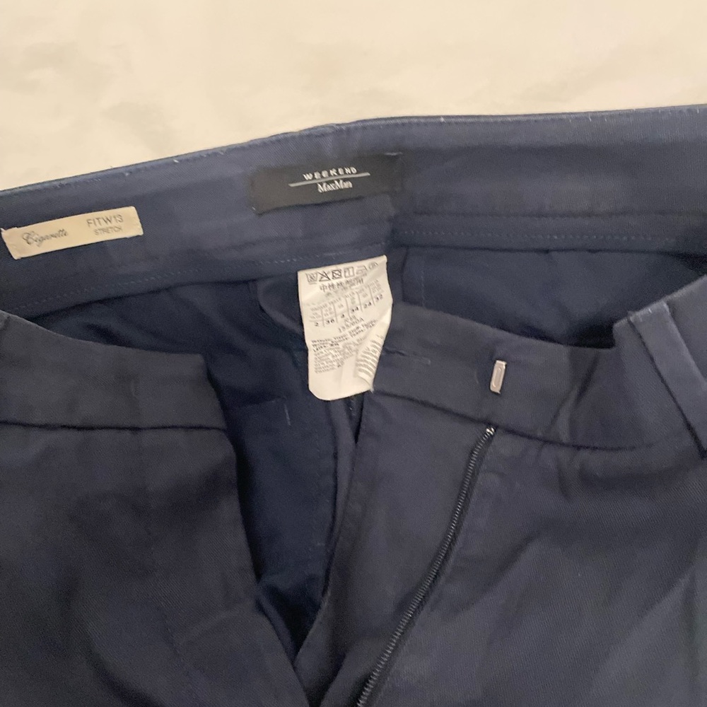 Weekend Max Mara Navy Women's Pants, size US 2